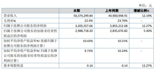 申立股份2019年凈利潤增長12.27%，信息系統集成及服務收入表現突出